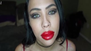 She had the perfect pair of big, plump lips that were just begging to be wrapped around my cock