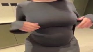 I love licking my stepmoms massive milkers