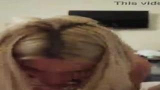 The slut was on her knees, ready to give me the best blowjob of my life