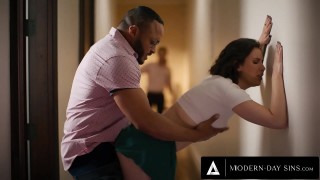 Warm and kinky redhead girlie shakes her adorable ass in underwears