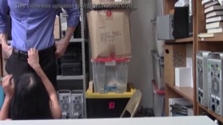 Aryana Amatista, the worlds biggest pornstar, was pounded by a pervy uniformed fucker who had been stalking her for weeks