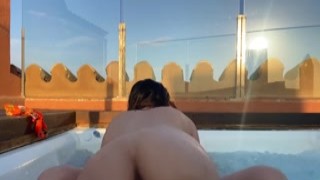 Mike’s Magic Cock - P2- Nasty INSTA MODEL (@par3jahorny) caught nude, grab my hard cock and fucks me in public