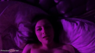 A bit plump orgasm addicted filth Kylie Rey gets her quim pierced from behind