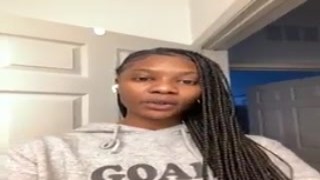 She could feel her pussy getting wet as she watched him pull down his pants, revealing his big, thick cock