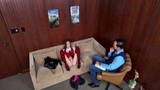 Nikki Nicole sucked Dr Largos big cock dry