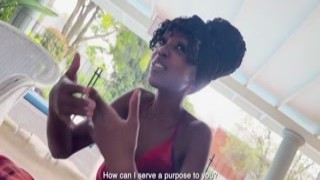 As I look over at her, my hands are already cupping her big tits, squeezing them and rubbing my thumbs across her nipples