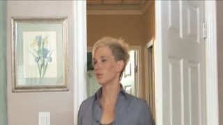 Lesbian babe ass licking petite neighbor