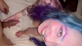 Lukomaluko1 - Big Booty Bitch Bounces on my Dick and she wants Swallow my Cum