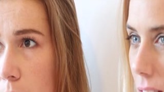 Alexis Crystals piercing blue eyes lit up as she laid her eyes on Nesty, the busty Mexican chick