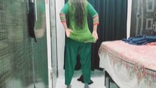 He entered the room, his bulge already noticeable under his pants