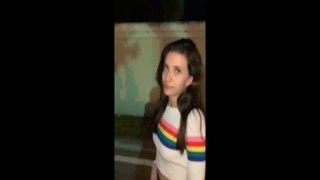 Natalie Brooks was a horny slut who loved getting down and dirty behind the dumpster