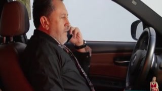 The dude I went to for my car was a fuckin loon, but when he saw my busted-up overalls, that crazed bastard got hot and hammered me hard on top of his damn car!