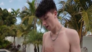 My sexy stepmom was getting a tan in the backyard today, and as I walked by I couldnt help but notice her incredible body