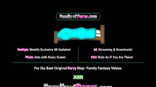 Stepson cant hold back and fucks stepmom