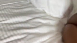 I slipped off my panties and she slowly spread my legs, teasing me with her tongue