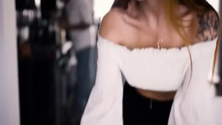 Redhead fucked hard by husbands stepdad