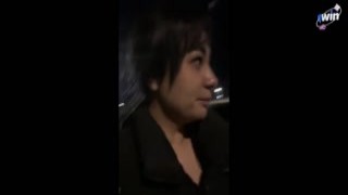 Groaning long haired brunette really feels huge black dick in her butthole
