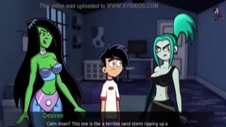 Danny was panting heavily as he pulled off Embers clothes, revealing her perky tits and smooth, toned stomach