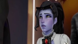 3D Hottie Gets Double Teamed With ANAL & Vaginal Finish