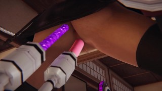 Kinky stud fucks hot booty woman in different poses