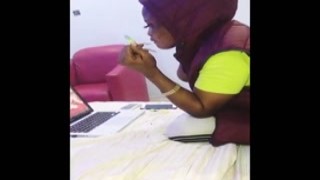 I let my saliva drip onto my gatemans thick cock as he leaned in close, his breath hot against my pussy