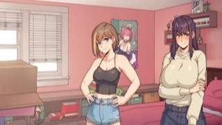 Amys pussy was dripping wet as she finally let Chloe fuck her