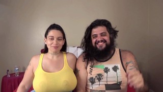 Sensual red haired babe Melissa Rose is having anal sex for the very first time