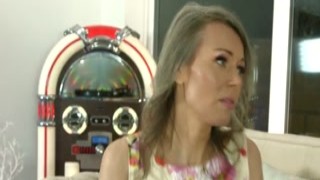 Tamsins mom walked in on her young stepdaughter masturbating while watching porn, and she couldnt believe her eyes