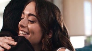 Sophia puts COCK AND BALLS in her mouth