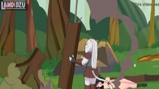 Rengar, a fierce jungle hunter, was prowling through the lush vegetation when he stumbled upon the alluring sight of Irelia