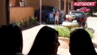 Gina, Karlee, and Cindy were horny as fuck and needed to fuck