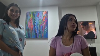 Hot blooded babe Abby Cross is licking juicy pussy of sex-appeal partner