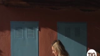 This Is Glamour - Serenity Teasing In Her See Through Lingerie