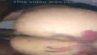 She squirmed on his thick cock as he fucked her hard, her big ass bouncing up and down