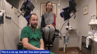 Kalani Luana, the sultry teen gymnast, was in for a real treat when she decided to visit Dr