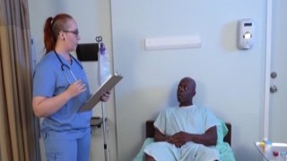 Black Hunk Will Tile Destroys Nurse Lilith Pearls Pussy