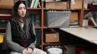 My stepdaughter, who is just a sweet little thing, had been caught stealing from the local grocery store