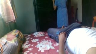 She looked so hot, with her long, black hair flowing down her back and her dark, seductive eyes looking at me