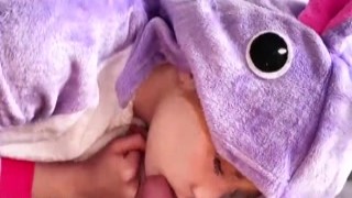 I woke up to the soft, warm touch of my kigurumi against my skin