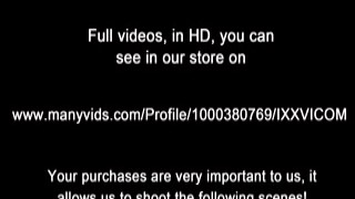 Vira Gold - Redhead teen girl sucks dick at stepfather and licks his anus