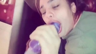 Lascivious teen draws thick penis after obtaining her pussy polished