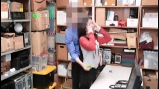 Bitch Thief Caught by the cops