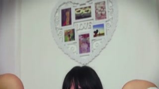 Natalie Flowers - Skinny Teen Fuck Pussy with Huge Dildo sex Machine Brought me to Squirt