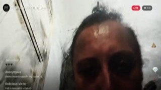 Sarah couldnt believe her eyes when she walked into the living room and saw her perverted uncle Jack in the middle of a huge dildo stretching session