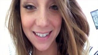 Coed films being facesitted by new girl