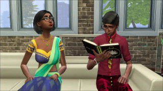 step sister helps her stepbrother have sex for the first time in his life so that he doesn t study so much - indian first time sex