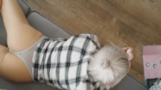 Eva Elfie - I cant Stop Cumming! Real Orgasm for my Tight Wet Pussy