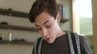 The horny stepbrother was feeling extra lucky today