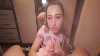 GF Goes Wild Sucking My Dick in Hot POV Action