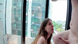 NikaBunny69 - Being a Good Girlfriend by Giving a Morning Blowjob and Taking Oral Creampie 2